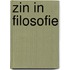 Zin in filosofie
