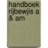 Handboek Rijbewjis A & AM