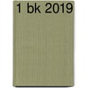 1 bk 2019 door Onbekend