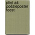 Plint A4 Poëzieposter Feest