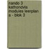 Nando 3 KathOndVla modules leerplan A - BLOK 3