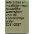 Referenties en maatlatten voor natuurlijke watertypen voor de kaderrichtlijn water 2021-2027