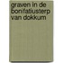 Graven in de Bonifatiusterp van Dokkum