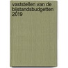 Vaststellen van de bijstandsbudgetten 2019 door Sandra Vriend