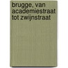 Brugge, van Academiestraat tot Zwijnstraat door Chris Weymeis