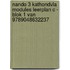 Nando 3 KathOndVla modules leerplan C - BLOK 1 van 9789048632237