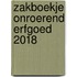 Zakboekje Onroerend Erfgoed 2018