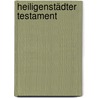 Heiligenstädter Testament by Ludwig van Beethoven