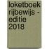 Loketboek Rijbewijs - Editie 2018