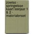 zowiso - springwisse kaart leerjaar 1 & 2 - materialenset