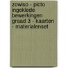 zowiso - picto ingeklede bewerkingen graad 3 - kaarten - materialenset door Onbekend