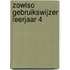 zowiso gebruikswijzer leerjaar 4
