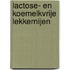 Lactose- en koemelkvrije lekkernijen