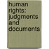 Human rights: judgments and documents