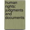 Human rights: judgments and documents by Frederic Vanneste