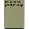 Het Rijnland praktijkboekje by Mathieu Weggeman