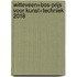 Witteveen+Bos-prijs voor Kunst+Techniek 2018