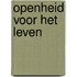 Openheid voor het leven