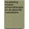 Handleiding module Schematherapie en de Gezonde volwassene door Jenny Broersen