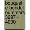 Bouquet e-bundel nummers 3997 - 4000 door Sharon Kendrick
