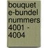 Bouquet e-bundel nummers 4001 - 4004