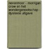 Nevermoor - Morrigan Crow en het Wondergenootschap - dyslexie uitgave