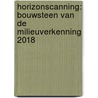 Horizonscanning: bouwsteen van de Milieuverkenning 2018 door Vmm