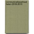 Communicatieverhaal halen 2018-2019