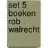 Set 5 Boeken Rob Walrecht