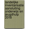 Landelijke inventarisatie aansluiting onderwijs en jeugdhulp 2018 by M. Walraven