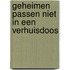 Geheimen passen niet in een verhuisdoos