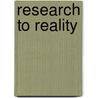 Research to Reality by Siebe Bakker