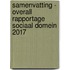 Samenvatting - Overall rapportage sociaal domein 2017