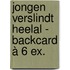 Jongen verslindt heelal - backcard à 6 ex.