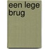 Een lege brug