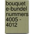 Bouquet e-bundel nummers 4005 - 4012