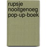 Rupsje Nooitgenoeg pop-up-boek door Eric Carle