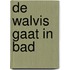 De walvis gaat in bad
