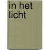 In het licht door Ilona Verhoeven