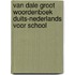 Van Dale Groot woordenboek Duits-Nederlands voor school