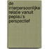 De interpersoonlijke relatie vanuit Peplau’s perspectief