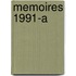 Memoires 1991-A