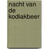 Nacht van de kodiakbeer