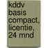 KDDV Basis Compact, licentie, 24 mnd