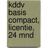 KDDV Basis Compact, licentie, 24 mnd by A.H. Wesdorp