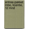 Entree-pakket MBO, licentie, 12 mnd door A.H. Wesdorp