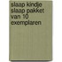 Slaap kindje slaap Pakket van 10 exemplaren
