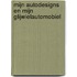 Mijn autodesigns en mijn glijwielautomobiel
