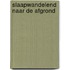 Slaapwandelend naar de afgrond