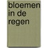 Bloemen in de regen